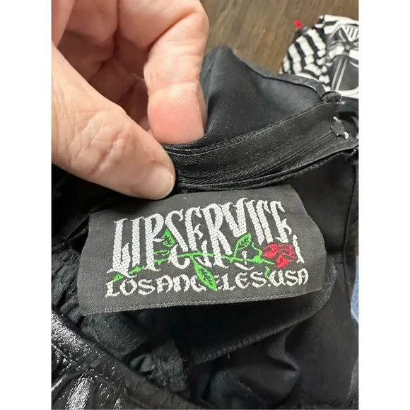 VINTAGE LIP SERVICE Webutante Dress Gown MEDIUM HTF RARE - Picture 14 of 16